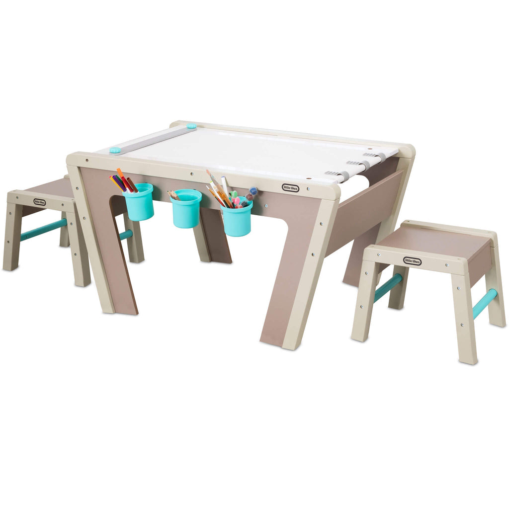 2-in-1 Easel and Art Table