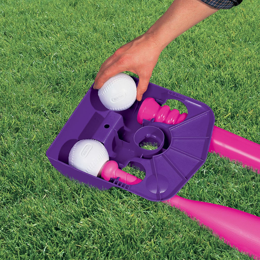 TotSports™ T-Ball Set - Purple and Pink